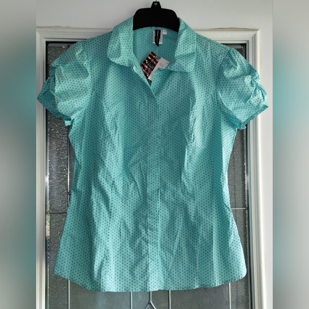 Heart & Soul Polka Dot Women's Top